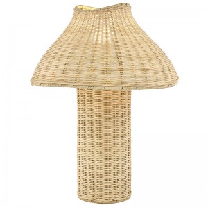 Treehouse Hotel Rattan Table Lampe avec corps de rotinnaturel à l\'hôtel chambre