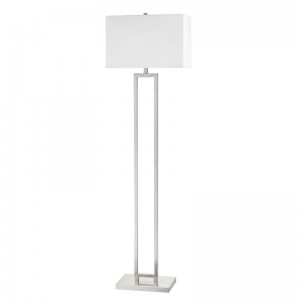 Marriott Hotel Canapa à côté de lampadaire avec finitionnickel brossée à la salle d\'hôtes